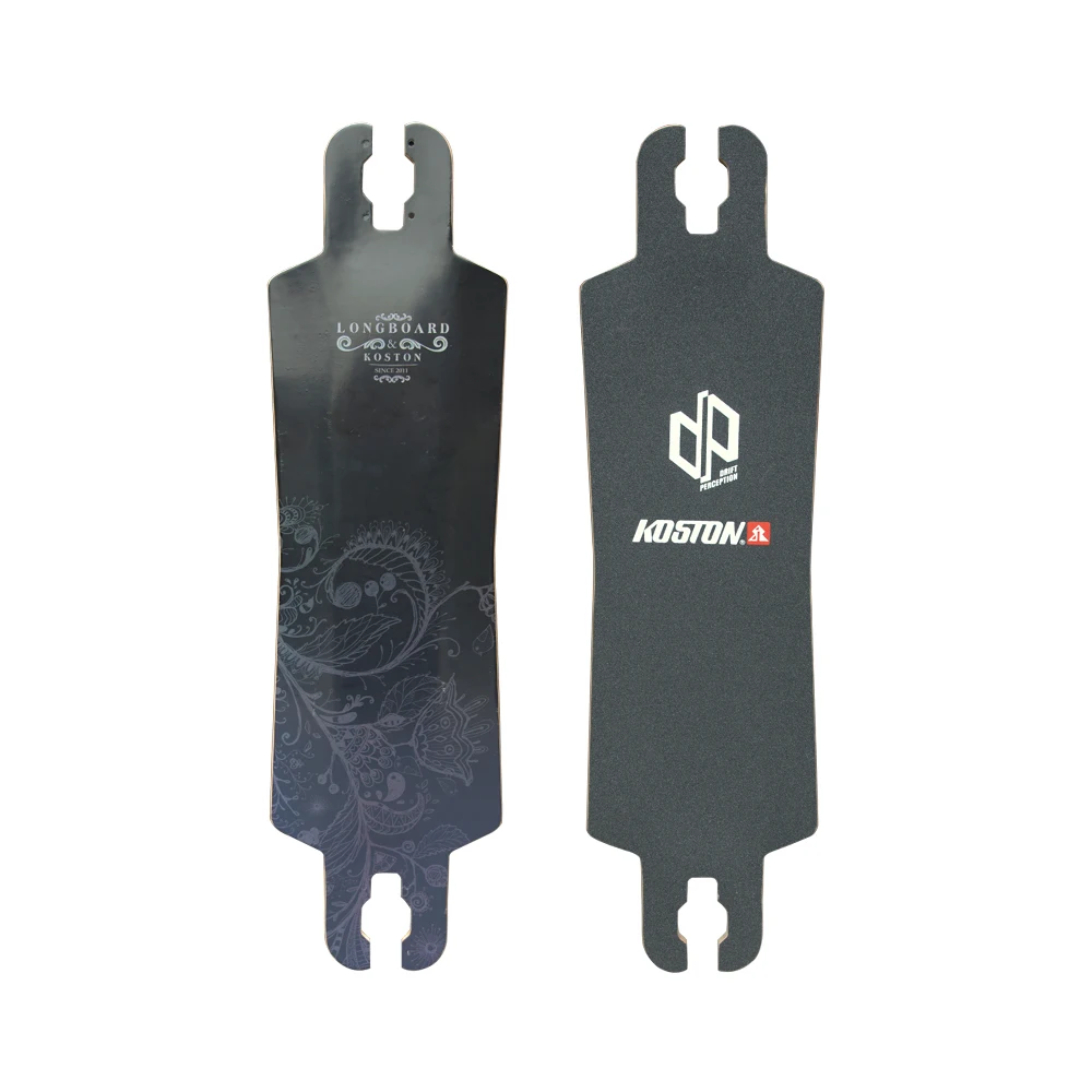 KOSTON pro longboard deck with 8ply Canadian maple hot air pressed