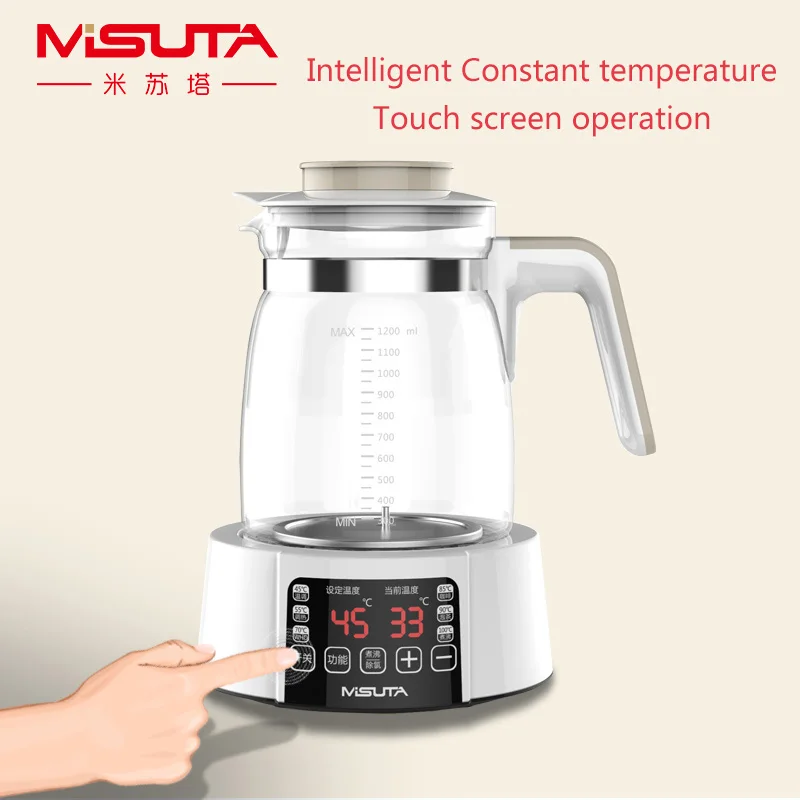 Electric Kettle Baby Smart Milk Thermostat Constant Temperature Water Warmer Glass Electric Kettle