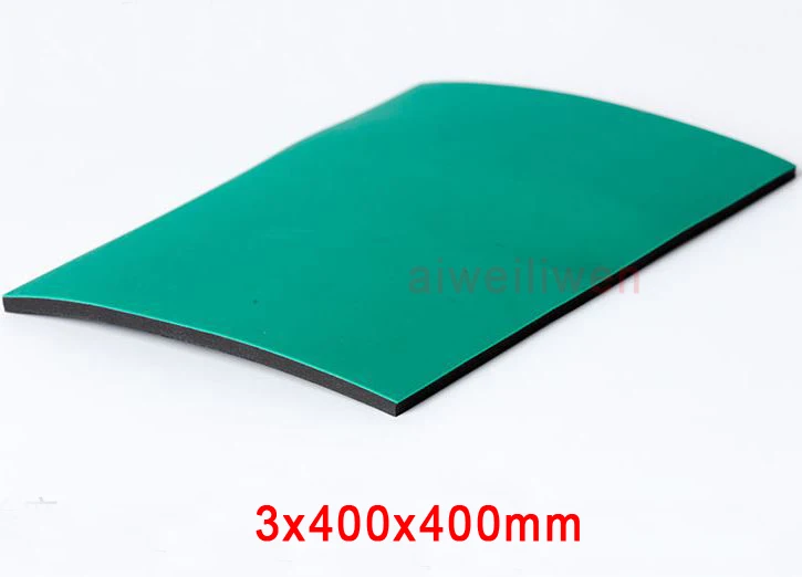 

3mm thickness 400x400mm ESD TABLE MAT anti static pad Mobile maintenance workstation lab table mat Electrostatic rubber