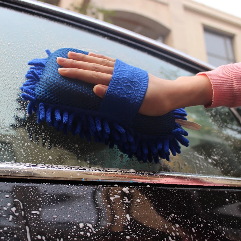 2pcs/lot Car Cleaning Sponge Cloth Car Window Clean Ultrafine Fiber