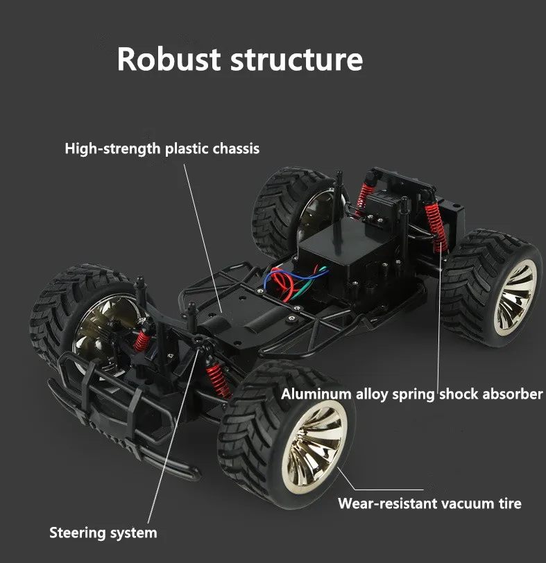 BG1516 1/16 2,4 г 2WD RC автомобиль пульт дистанционного управления автомобиль 480 P wifi FPV камера радиоуправляемая антигравитационная машина внедорожный автомобиль