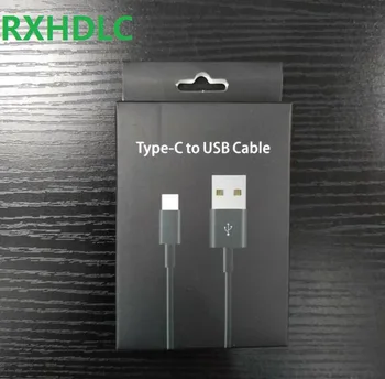 

2000pcs Black White Paper Retail Package Box for Type-C Data Cable Charger Line Black White Package Boxes for Type C USB Line