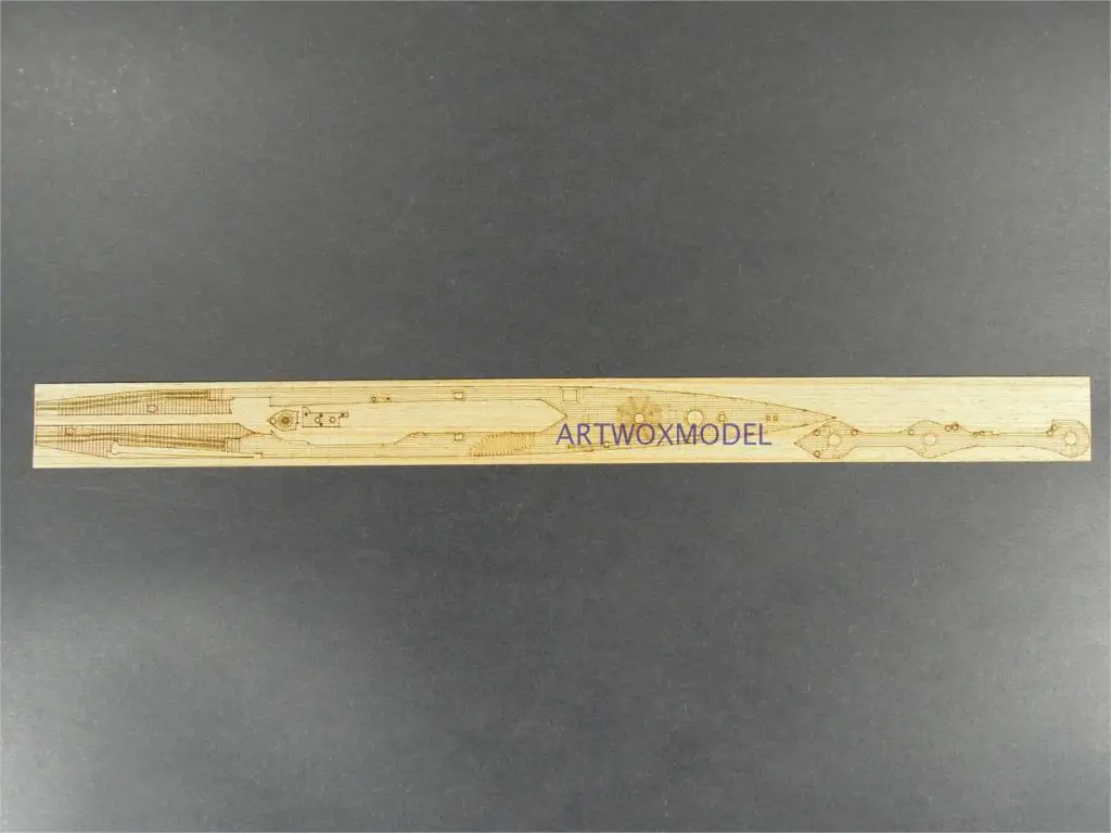 ARTWOX с 78019 японскими подводными лодками Tamiya irakh-400 деревянная колода AW10095