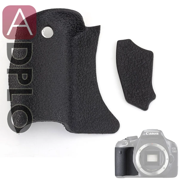 A Set Of Camera Accessory  Body Rubber Cover Replacement Part Suit For Canon EOS 550D / Rebel T2i / Kiss X4