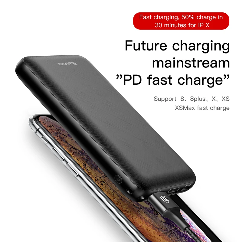 Baseus 20000mAh Power Bank For iPhone Samsung Huawei Xiaomi External Battery 3A Type C PD Fast Charing USB Charger Powerbank Baseus 20000mAh Power Bank For iPhone Samsung Huawei Xiaomi External Battery 3A Type C PD Fast Charing USB Charger Powerbank