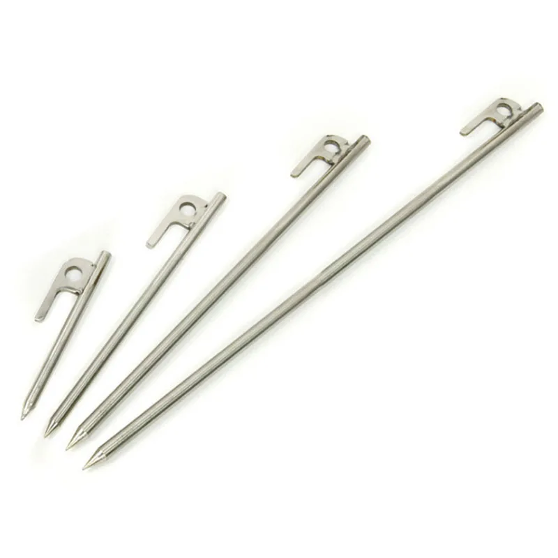 

1Pcs Heavy Duty 304 Stainless Steel Outdoor Camping Awning Tent Stakes Pegs Nail 12m/20m/30m/40m