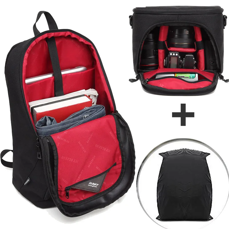 

Waterproof Digital DSLR Camera Shoulder Bag Shockproof Backpack for Nikon D7100 D760 D750 D7200 D7100 D7500 D610 1 J4 J5