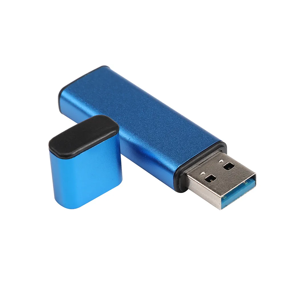 Синий USB 3,0 8 ГБ USB флэш-накопитель флеш-накопитель для хранения цифровой U диск 4,3 - Цвет: Синий