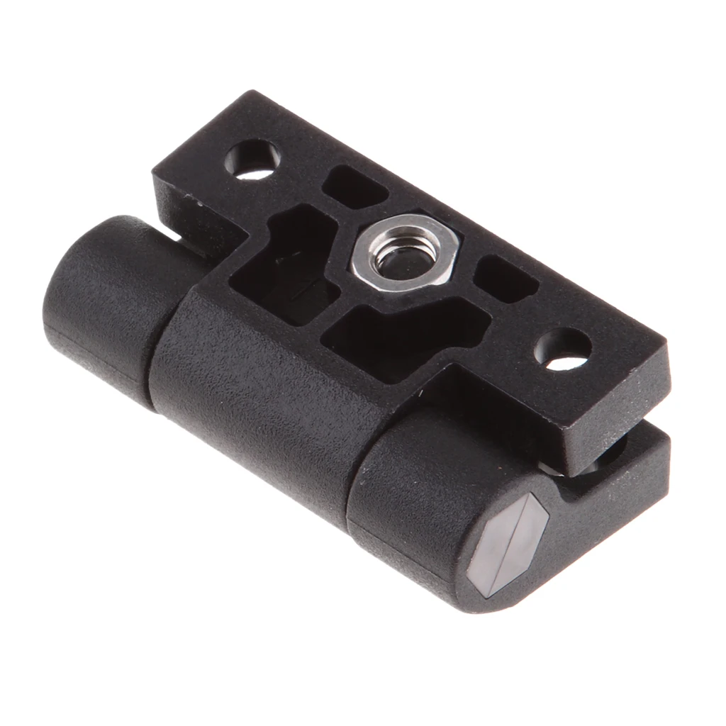 Replaces Southco E6-10-301-20,4 Hole Adjustable Torque Hinge,Black Plastic Marine Hardware