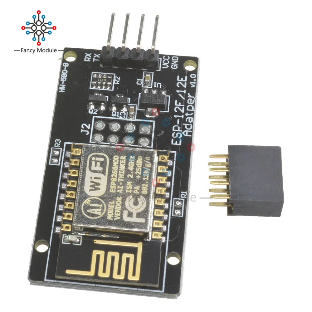 ESP8266 ESP-12E дистанционного последовательного порта wifi модуль ESP-12E(ESP-12F обновления) беспроводной приемопередатчик с адаптером платы для Arduino