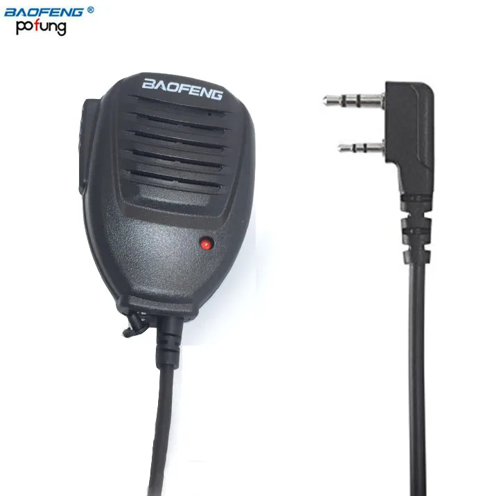 Портативный микрофон с динамиком для Kenwood Baofeng UV 5R retevis H777|baofeng speaker mic|speaker micbest walkie