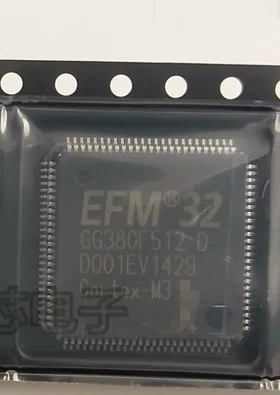 

Микроконтроллер EFM32GG380F512 QFP100 GG380F512, 5 шт./лот, новый оригинальный