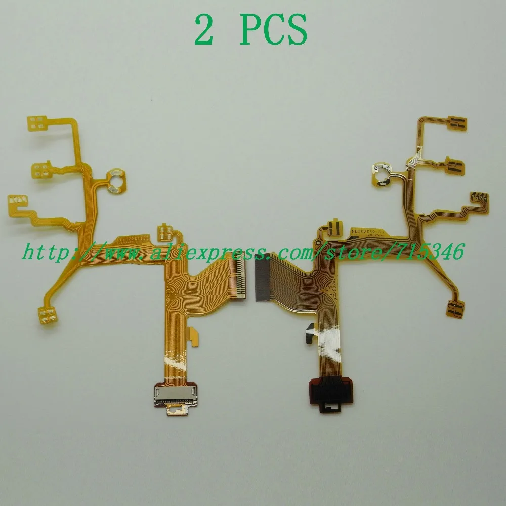  DSC-W120 DSC-W130 DSC-W220 DSC-W230 W120 W130 W220 W230 디지털 카메라용 2PCS/새 렌즈 메인 플렉스 케이블
