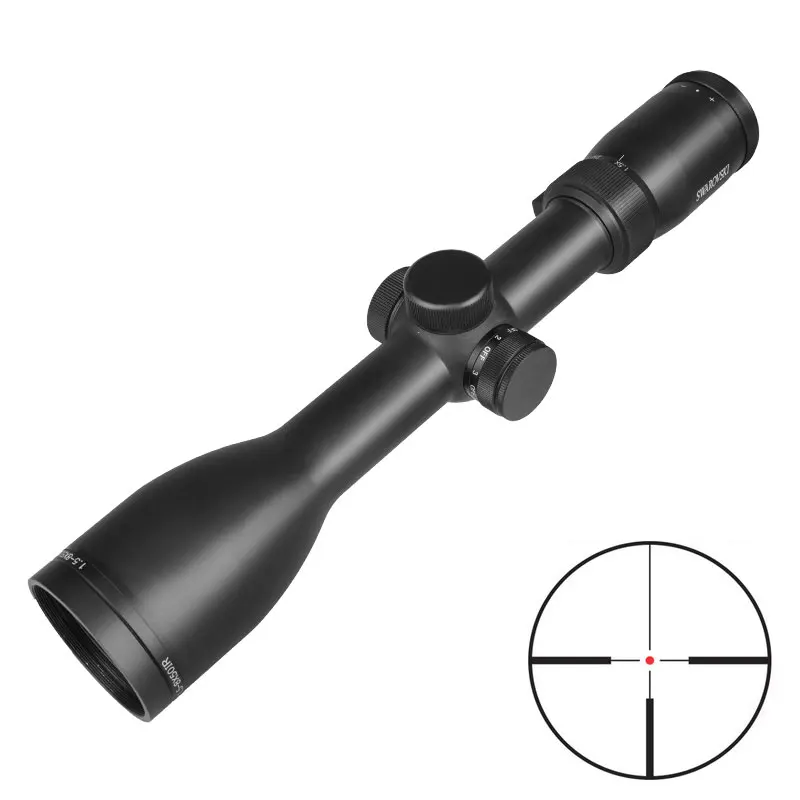 Tactical Air Gun Hunting Imitation Swarovskl 1.5-8x50 IRZ3 Shooting Rifle Scopes Red Dot Glass Etched Reticle Airsoft Sight Opti | Спорт и