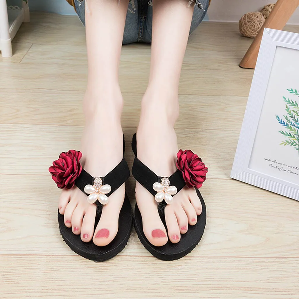 

2019 Summer Flat Platform Flip Flops Women Woman Slippers Flip Flop Womens Shoes Zapatos De Mujer Chaussures Femme Terlik