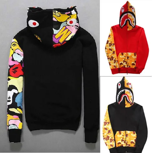 how to spot fake bape shark hoodie