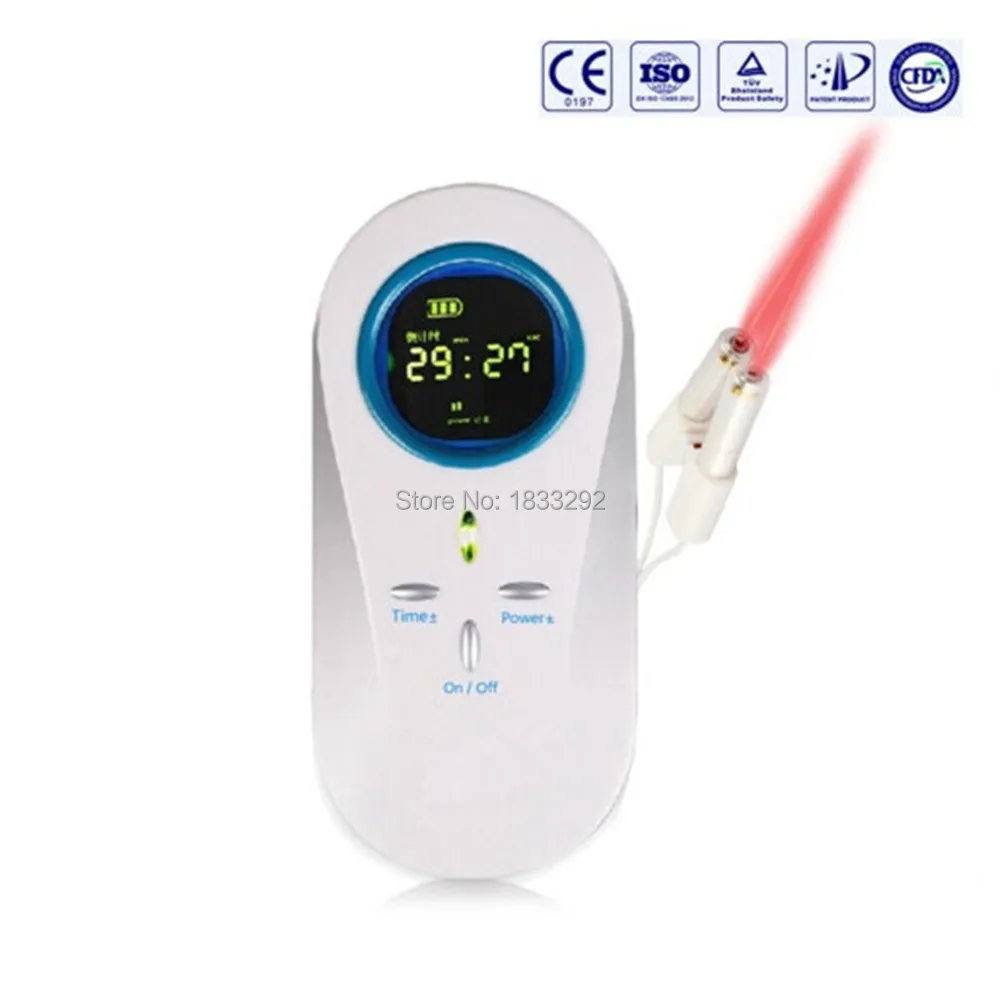 LLLT 650nm diode laser physiotherapy rhinitis Chinese acupoint laserin