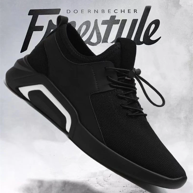Men Shoes Adult Light Men Sneakers Black Breathable Casual Shoes Men tenis masculino Men Chaussure Homme Sneakers NX13