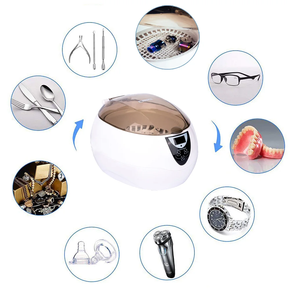 Original Wotofo Ultrasonic Cleaner 750ml 50w For E Cigarette Atomizer