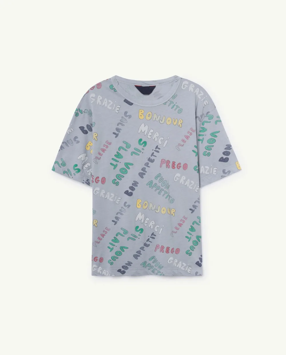 Летняя Детская футболка с Тао Детская футболка с принтом Детские хлопковые футболки с короткими рукавами для мальчиков Одежда для девочек; топы
