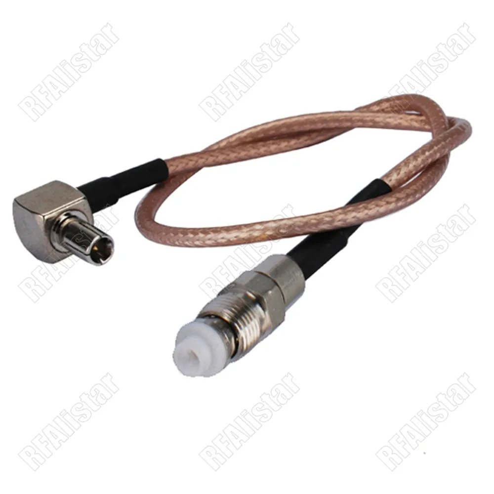 Переходник FME Female Jack на TS9 RA адаптер для Wi Fi Sprint 598U и Verizon 15 см/30 см/50 см/80 см/1 м/2 м