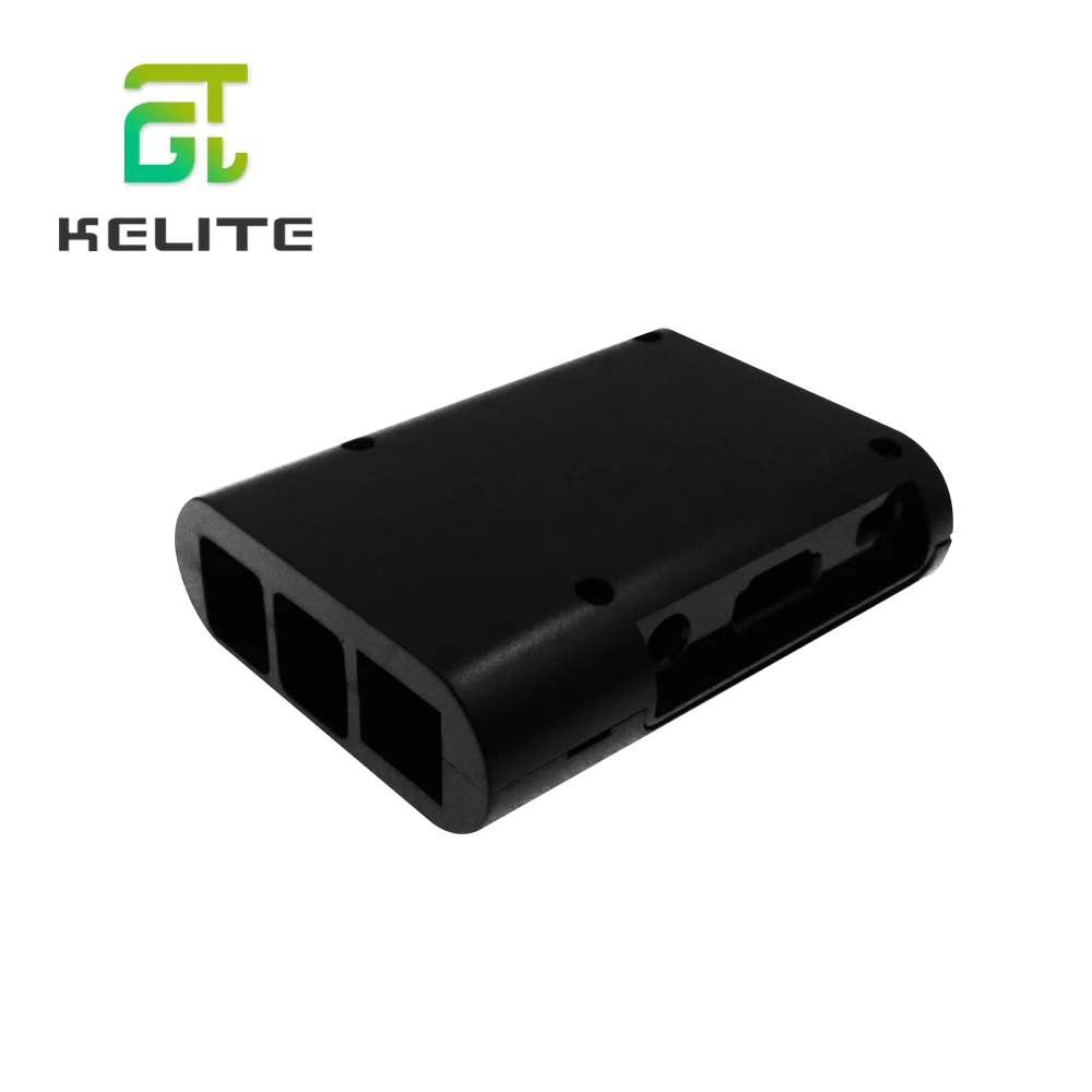 1 шт. Raspberry Pi 3 Model B Plus и 2 черный чехол корпус коробка из АБС-пластика | Электронные