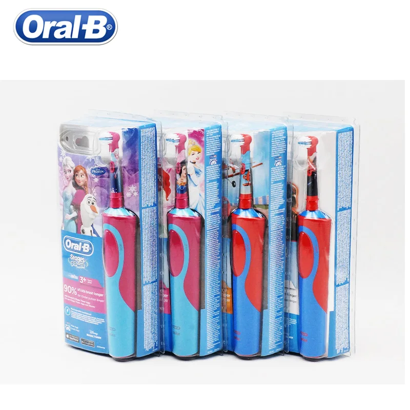 Зубная щетка Oral B D12513K Детская электрическая мягкая щетина уход за деснами