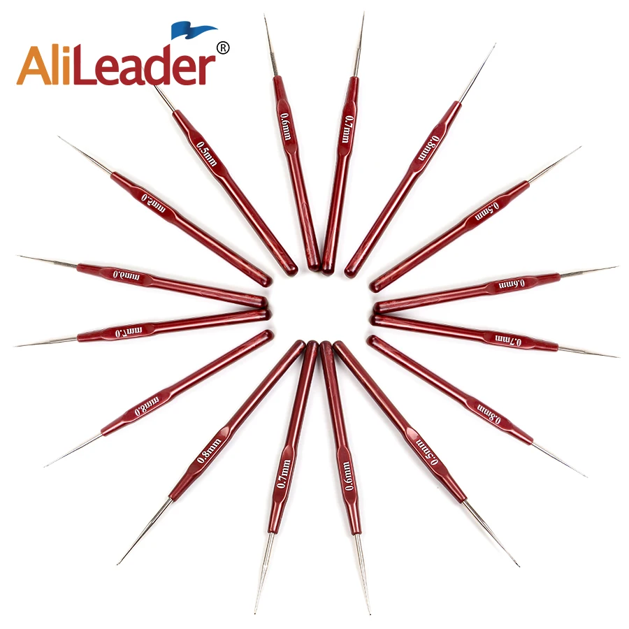 

High Quality 4Pcs/Lot Aluminum Crochet Hooks Knitting Needle Weave Craft Yarn Sewing Tools Crochet Hooks Knitting Needles
