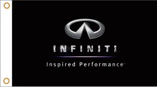 Автомобильный флаг индивидуальный знак INFINITI баннер 3x5 футов 100% полиэстер 01|car