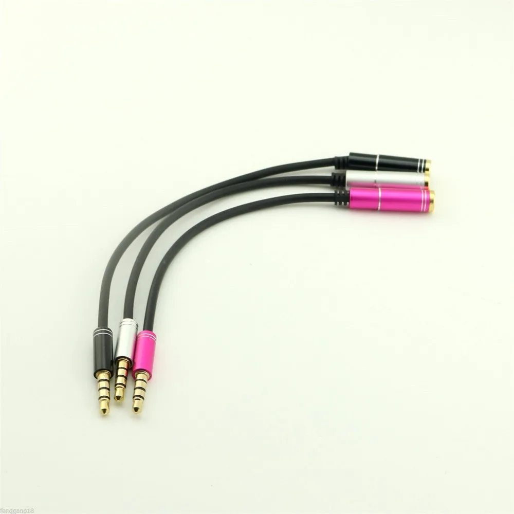 2pcs CTIA to OMTP Adapter Converter Cable Headphones Handsfree ...