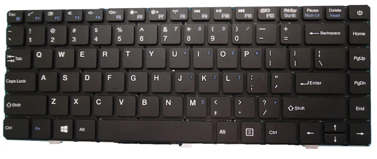 Клавиатура для ноутбука Top Prestigio Smartbook 133S PSB133S01 PSB133S01CFP PSB133S01ZFH PSB133S01ZFP