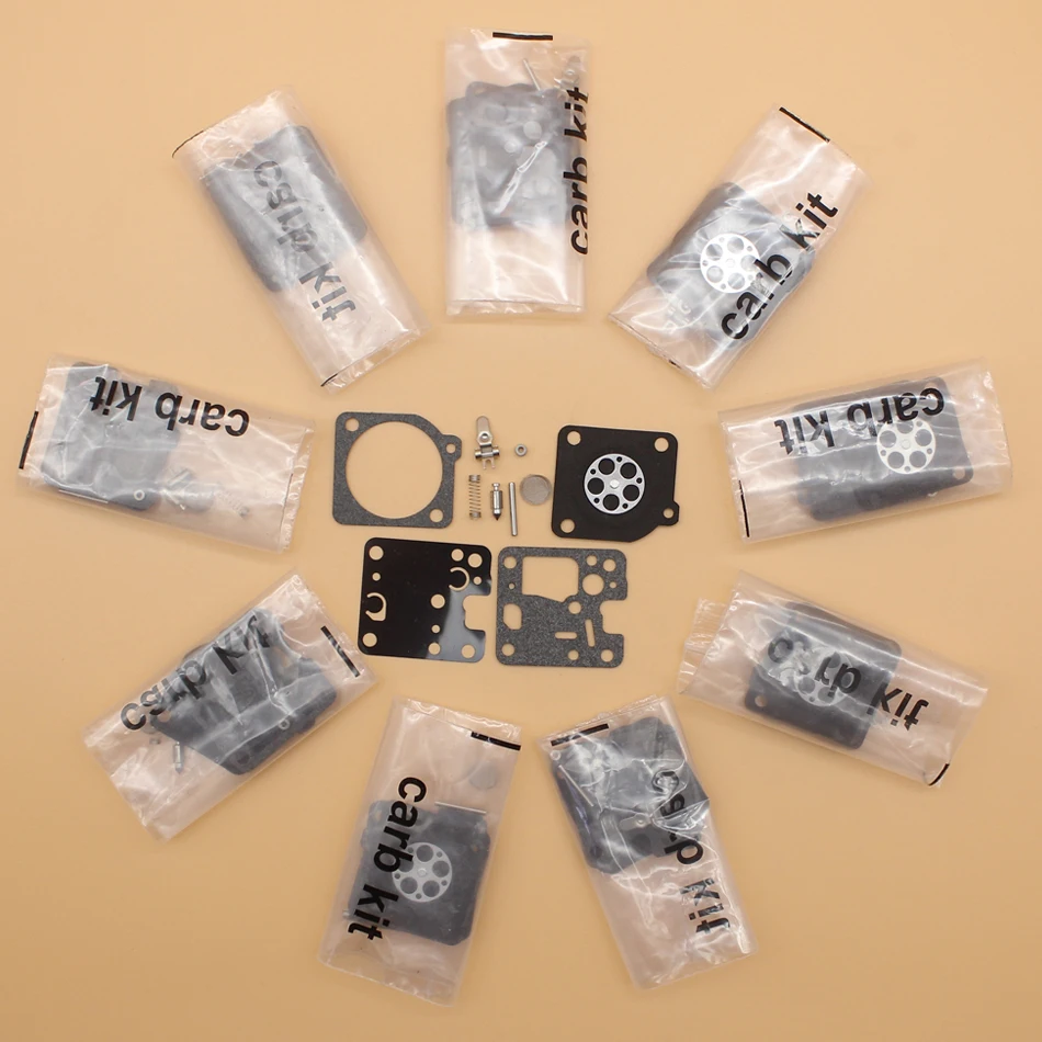 10Pcs/lot Carburetor Repair Rebuild Kit For Echo SRM230 SRM 231 210