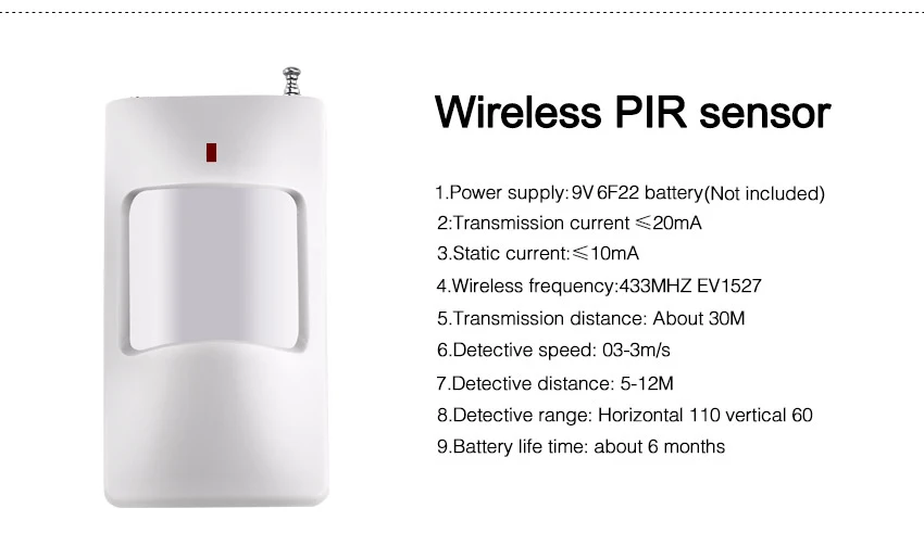 Беспроводная домашняя охранная Wi-Fi GSM GPRS Сигнализация приложение пульт дистанционного управления RFID карта Arm Disarm EN RU ES PL DE переключаемый