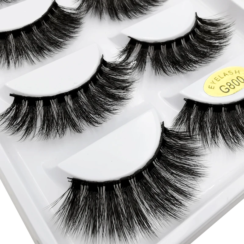 

YSDO 5 pairs mink eyelashes natural 3d mink lashes make up false eyelashes cilios volume lashes faux cils eyelashes maquiagem G8