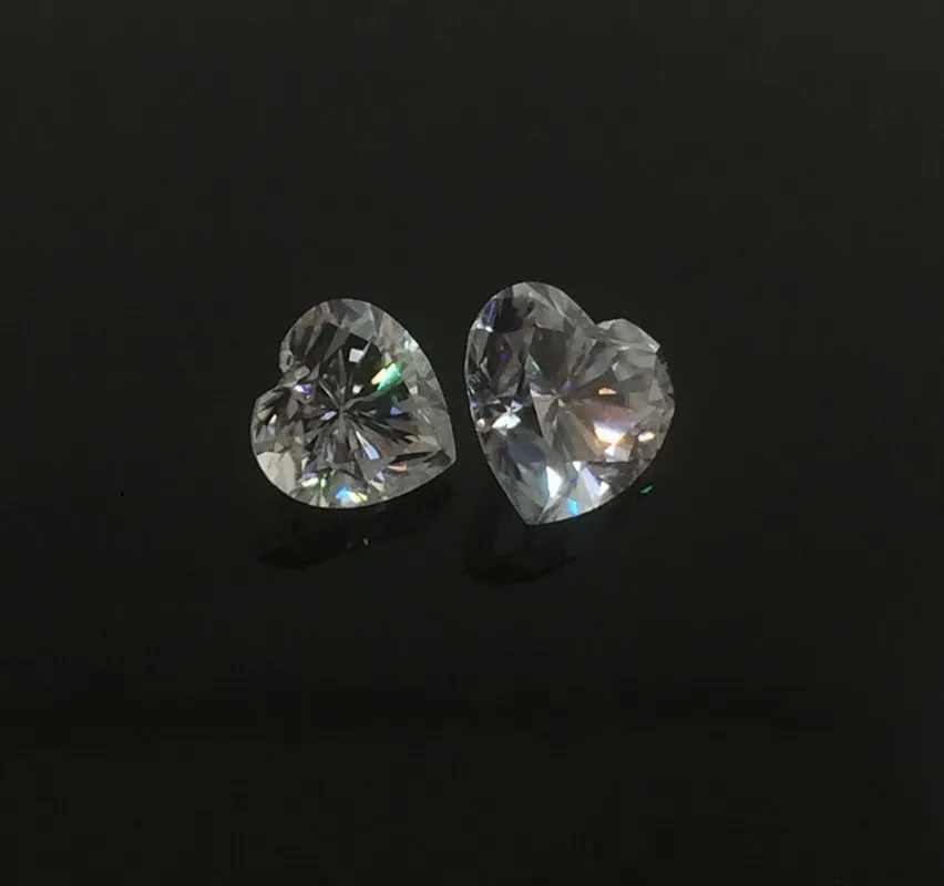 GIGAJEWE сердце огранка 2.0ct карат DEF белый цвет Муассанит Свободный Камень VVS1 отличная резка класс тест положительная лаборатория