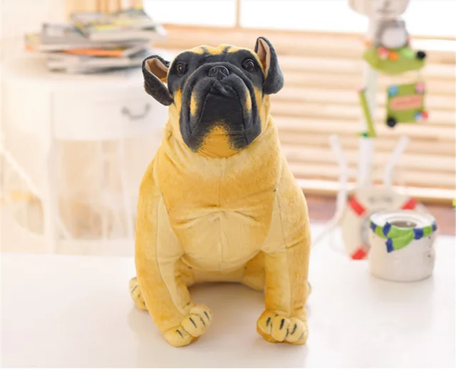 Fancytrader 28'' / 70cm Giant Emulational Pug Toy Plush Soft Stuffed Cute Animal Dog Doll Nice Kids Gift