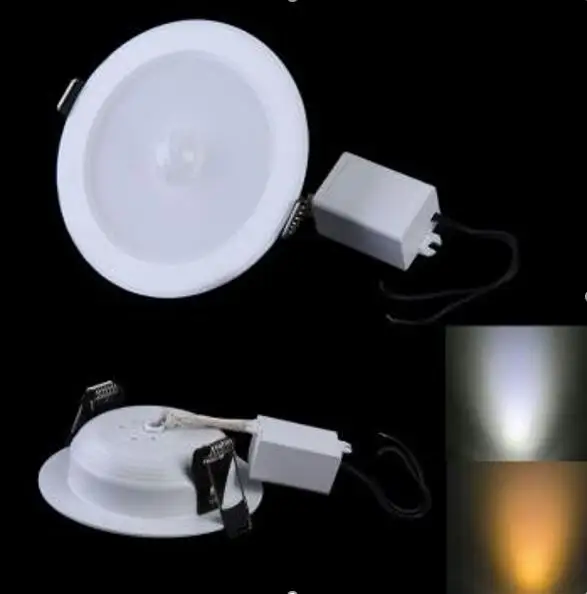 5 Вт 7 9 E27 светодиодный потолочный светильник PIR датчик движения 5730 SMD StepPath