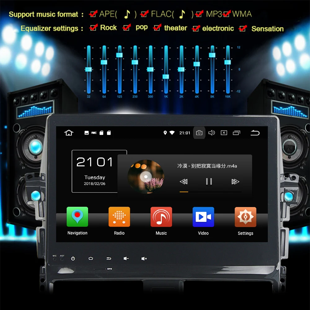 Clearance Touch Screen Car Radio with Navigation for Toyota Vios/Yaris 2013~2015 2 Din Auto Stereo GPS DVD Android Car Multimedia Player 18