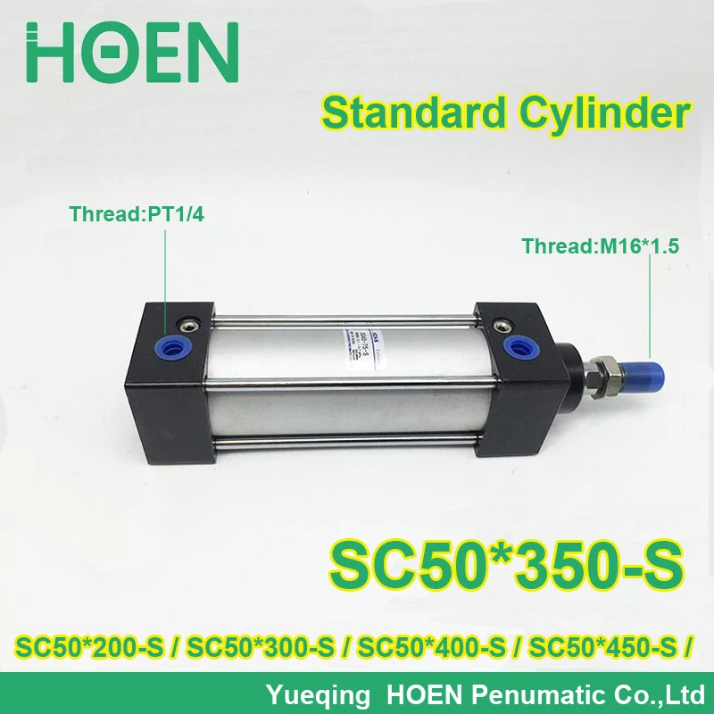 SC50 25 S 50mm Bore SC50 25 Standard Single Rod Double Action Pneumatic sc50-25-s-50mm-bore-sc50-25-standard-single-rod-double-action-pneumatic