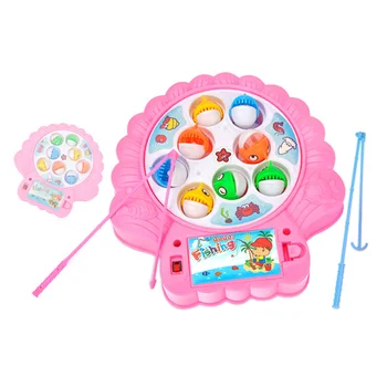 

New Classic Fishing Game Non-magnetic Toy Kids Educational Toys For Children's Toys Baby Girls New Year's Gift