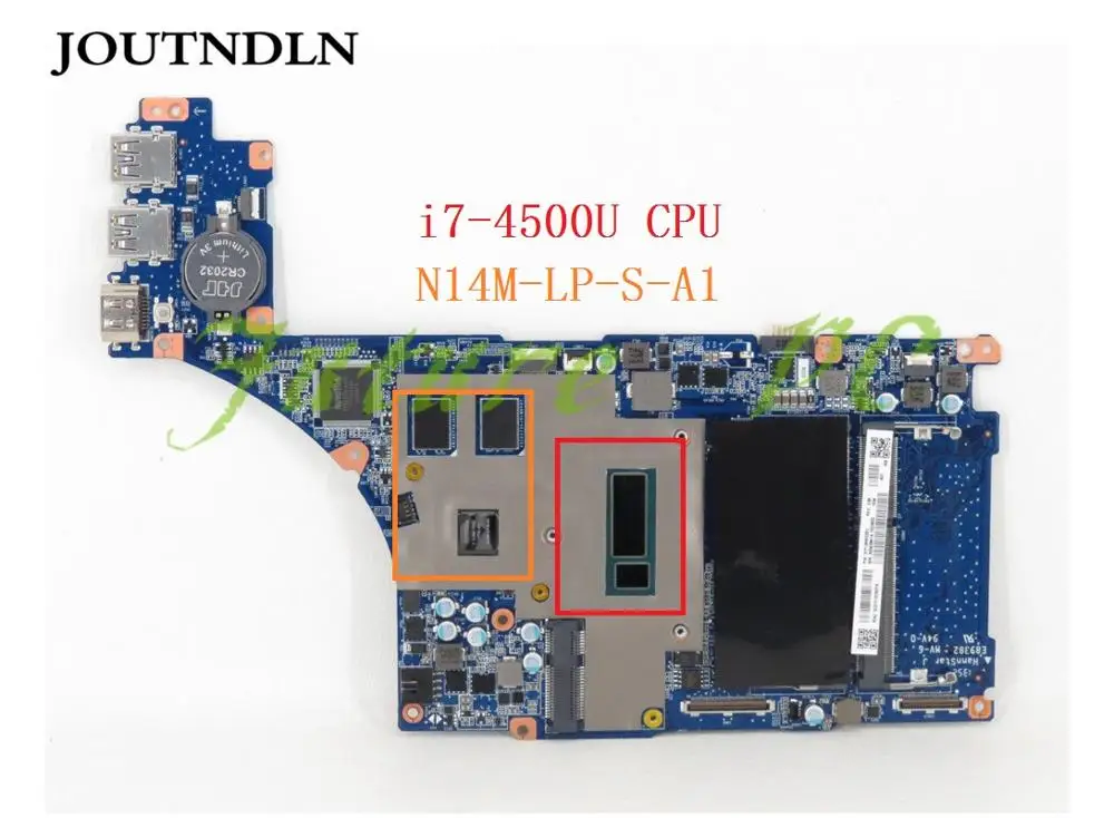 Материнская плата JOUTNDLN для ноутбука Sony SVF15N SVF15 31FI3MB02E0 DA0FI3MB8E0 с процессором i7-4500U