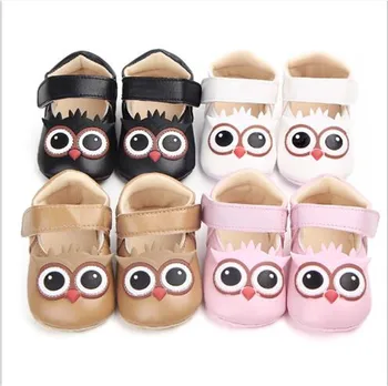 

Lovely Cartoon Baby PU Shoes Infants Antislip First Walkers Girls Shoes