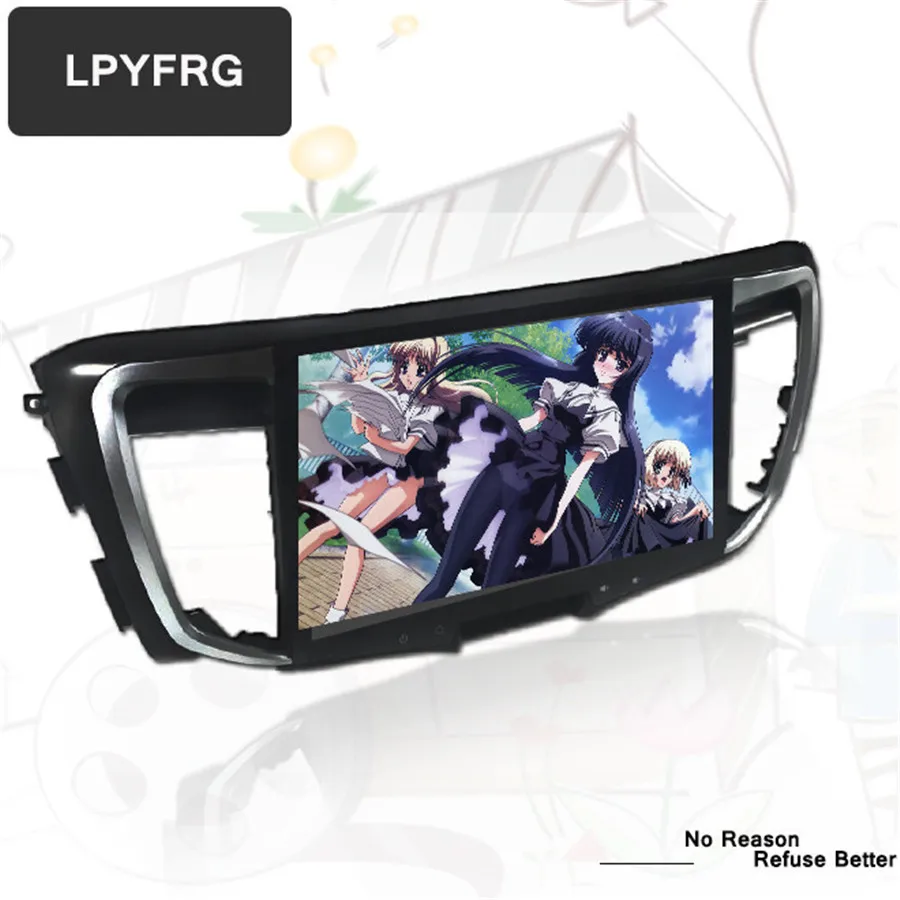 Excellent 10.1inch Quad Core 32G ROM Android 7.1 Car Radio GPS for Honda Accord 9 2014-2017 Multimedia Map Navigation System NO DVD Player 2