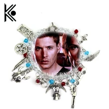 Сверхъестественное очарование браслет ТВ ювелирные изделия Дин Сэм давилс Винчестер подарки для модных мужчин и женщин