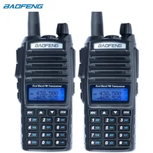2PCS Baofeng UV-82 walkie talkie cb radio UV82 portable two way radio FM radio transceiver long range dual band baofeng UV82