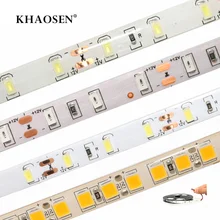 Светодиодная лента гибкий светильник 2835 5630 5050 60 Светодиодный s/m 5054 120 светодиодный s/m не водонепроницаемый/IP65 Водонепроницаемый белый/теплый белый 1 м 2 м 3 м 4 м 5 м