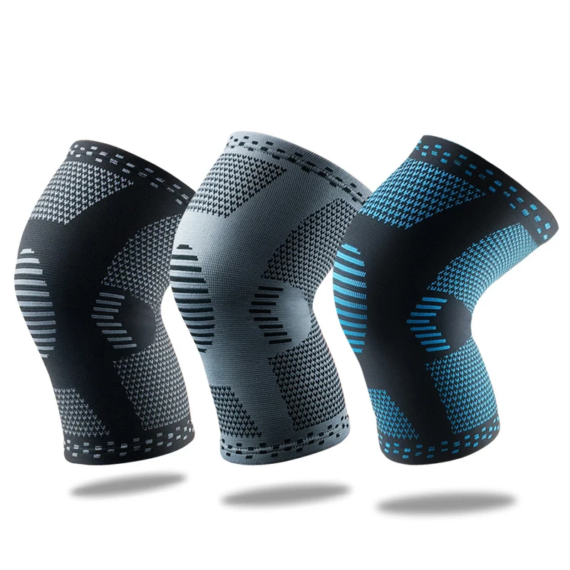 

Runing Knee Support Compression Knee Protectors Elastic Breathable Knee Pads Kneepads Guard For Men Women Volleyball Basketball