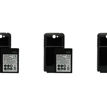 3x6500 мАч Расширенный Батарея+ 2 дополнительных Цвет задняя крышка для samsung Galaxy Note 2 II N7100 N7105 I605 I607 R950 T889 L900 I317