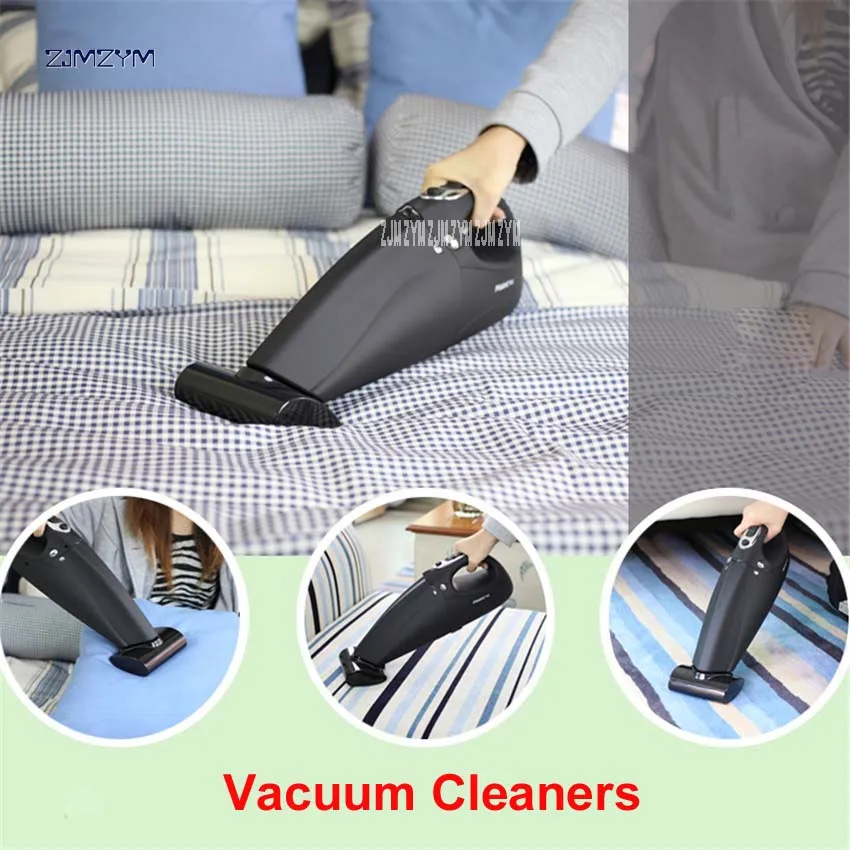 1PC FVC 9605Li New Mini Ultra Quiet Hand Held Vacuum Cleaner Household Strength Dust Collector