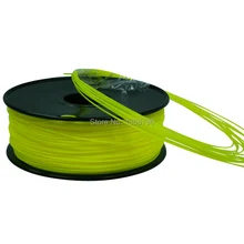yellow color 3d printer filaments 1kg/2.2lb HIPS 1.75mm/3mm Plastics Resin Consumables For MakerBot RepRap UP Mendel